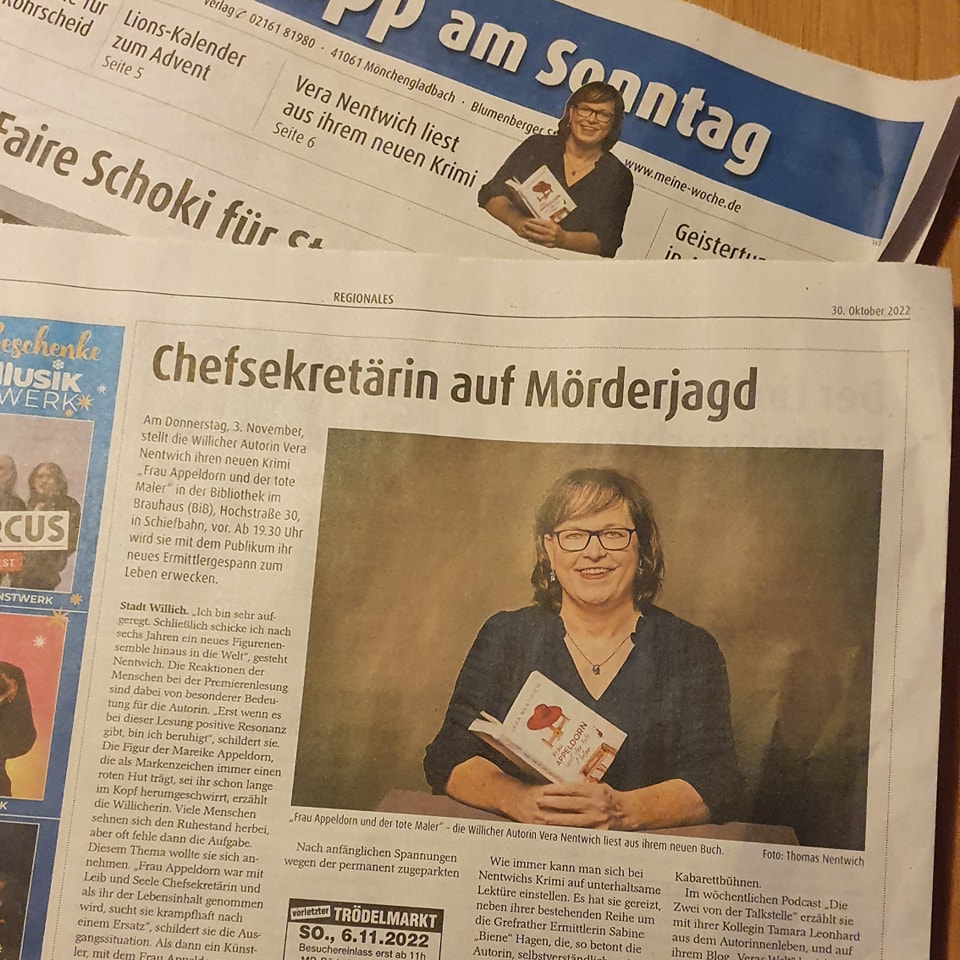 Extra-Tipp Willich zu Frau Appeldorn und der tote Maler